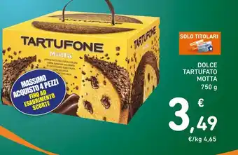 Spazio Conad Dolce tartufato motta offerta