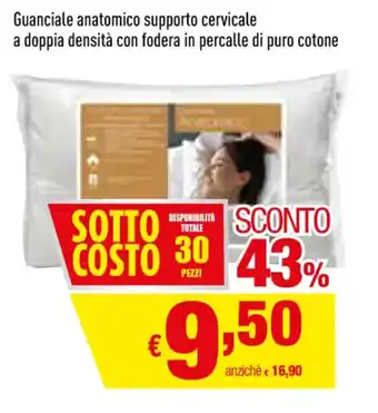 Famila Guanciale anatomico supporto cervicale offerta