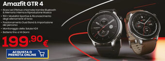 Euronics Amazfit GTR 4 offerta