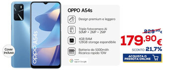Euronics Oppo A54s offerta
