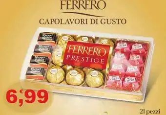 Sidis Ferrero Capolavori di Gusto 21 pezzi offerta
