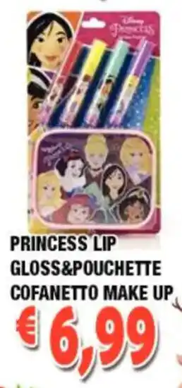 Princess Lip Gloss&Pouchette Cofanetto Make Up