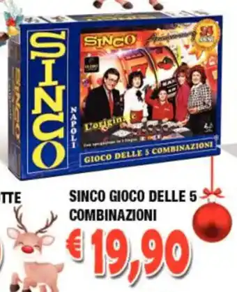 Sinco Gioco Delle 5 Combinazioni