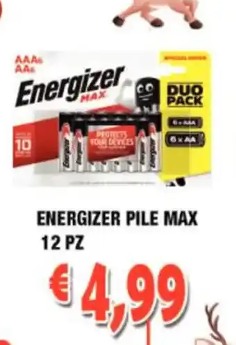 Energizer Pile Max 12 Pz
