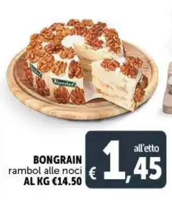 Bongrain rambol alle noci
