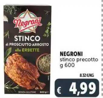 Deco Superstore Negroni stinco precotto g 600 offerta