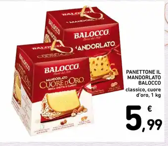 Spazio Conad Panettone il mandorlato balocco offerta