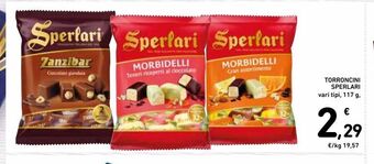 Spazio Conad Torroncini sperlari offerta