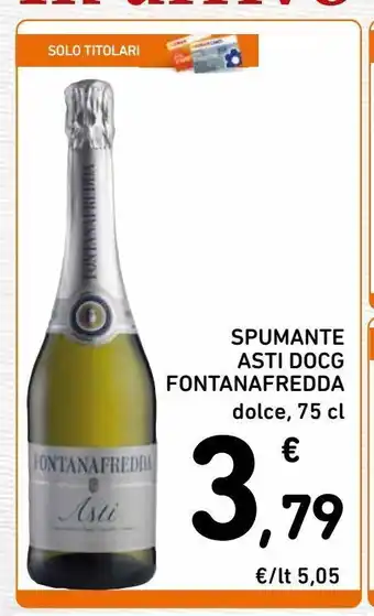 Spazio Conad Spumante asti docg fontanafredda offerta