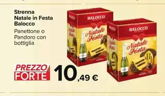 Carrefour Iper Strenna natale in festa balocco offerta