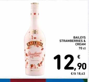 Spazio Conad Baileys strawberries & cream offerta