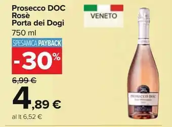 Prosecco doc rosé porta dei dogi