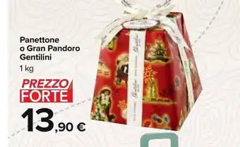 Panettone o gran pandoro gentilini