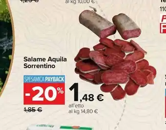 Salame aquila sorrentino