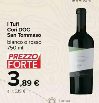 Carrefour Iper I tufi cori doc san tommaso offerta