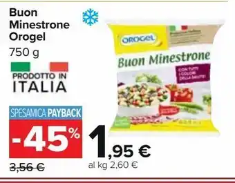 Carrefour Iper Minestre, brodi e puree orogel offerta