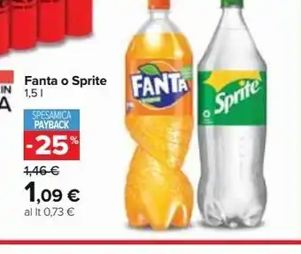 Carrefour Iper Fanta o sprite offerta