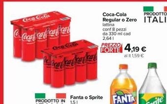 Carrefour Iper Coca-cola regular o zero offerta