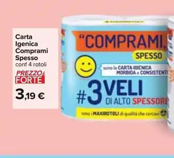 Carta igienica comprami spesso