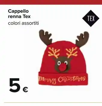 Carrefour Iper Cappello renna tex offerta