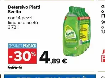 Carrefour Iper Detersivo piatti svelto offerta