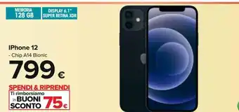 Carrefour Iper Iphone 12 offerta