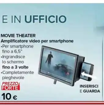 Carrefour Iper Movie theater - amplificatore video per smartphone offerta