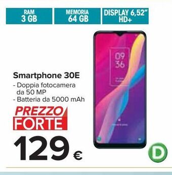 Carrefour Iper Smartphone 30e offerta
