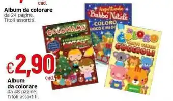 Album da colorare da 48 pagine