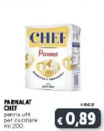 Deco Supermercati Parmalat Chef Panna Uht per Cucinare 200ml offerta