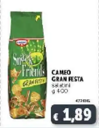 Deco Supermercati Cameo Gran Festa Salatini 400g offerta