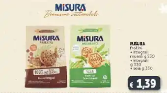 Deco Supermercati Misura Frollini 230g/330g offerta