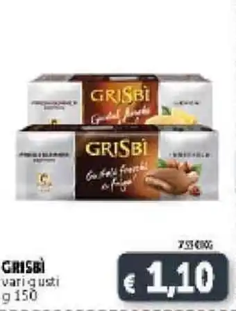 Grisbì vari gusti 150g