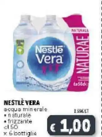 Deco Supermercati Nestlè Vera Acqua Minerale 150cl x 6 offerta