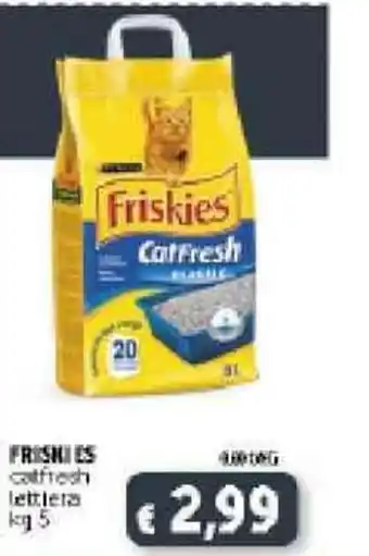 Deco Supermercati Friskies Catfresh Lettiera 5kg offerta