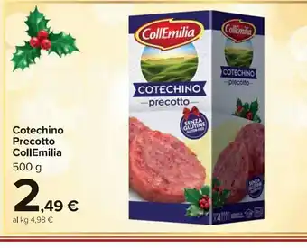 Carrefour Market Cotechino precotto collemilia 500g offerta