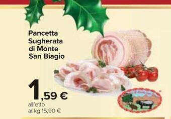 Carrefour Market Pancetta sugherata di monte san biagio offerta