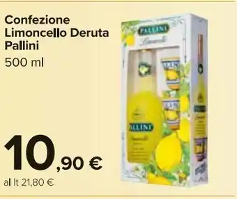 Carrefour Market Confezione limoncello deruta pallina 500 ml offerta