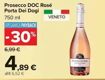 Carrefour Market Prosecco doc rose porta dei dogi offerta