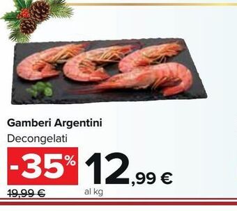 Carrefour Market Gamberi argentini decongelati offerta