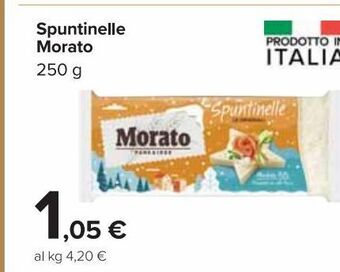 Carrefour Market Spuntinelle morato 250 g offerta