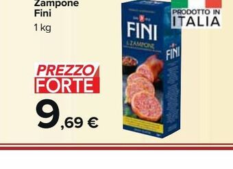 Carrefour Market Zampone fini 1 kg offerta