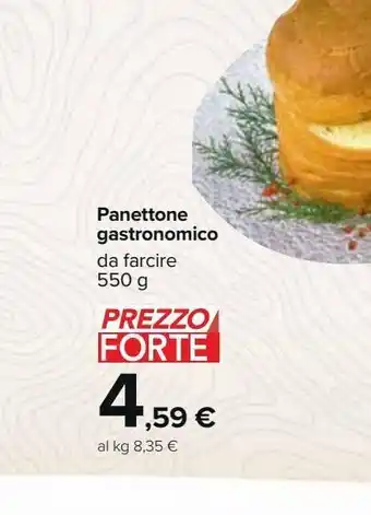 Carrefour Market Panettone gastronomico 550 g offerta
