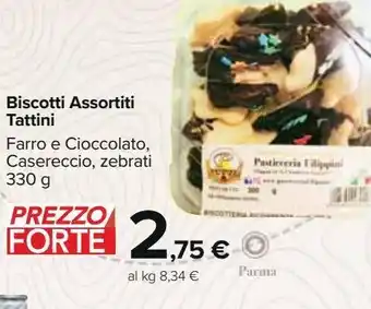 Biscotti assortiti tattini