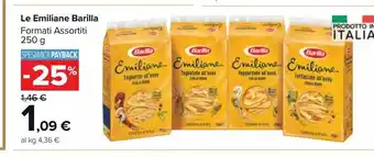 Carrefour Market Le emiliane barilla 250 g offerta