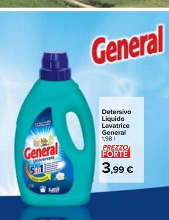 Carrefour Market Detersivo liquido lavatrice general 1.98 l offerta