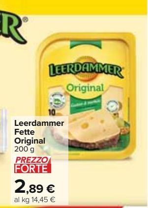 Leerdammer fette original 200 g