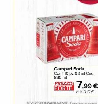Carrefour Market Campari soda offerta