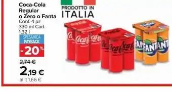 Carrefour Market Coca-cola regular o zero fanta offerta