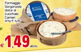 Cameri Formaggio Gorgonzola dolce al cucchiaio